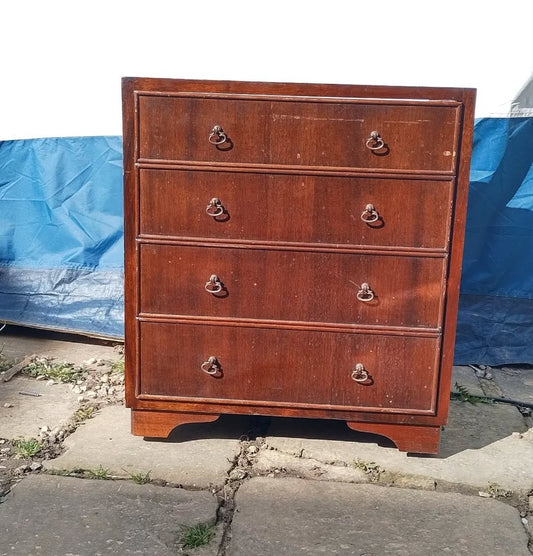 "Ebiriko" Beaded Burgundy Cabinet - Price Available on Request