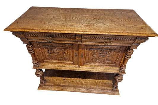 'Ansembourg' - Solid Wood Buffet Dresser