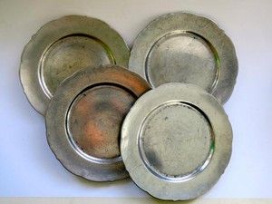 "Lua Prateada" - Reclaimed Pewter Metal Wall Sculpture