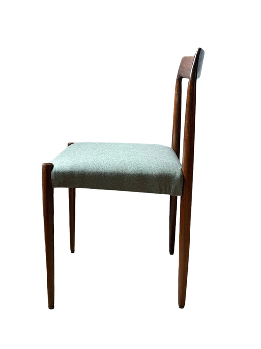 'Itzig' Mid-century Modern Dining Chair - Mist Grey - Price on Request