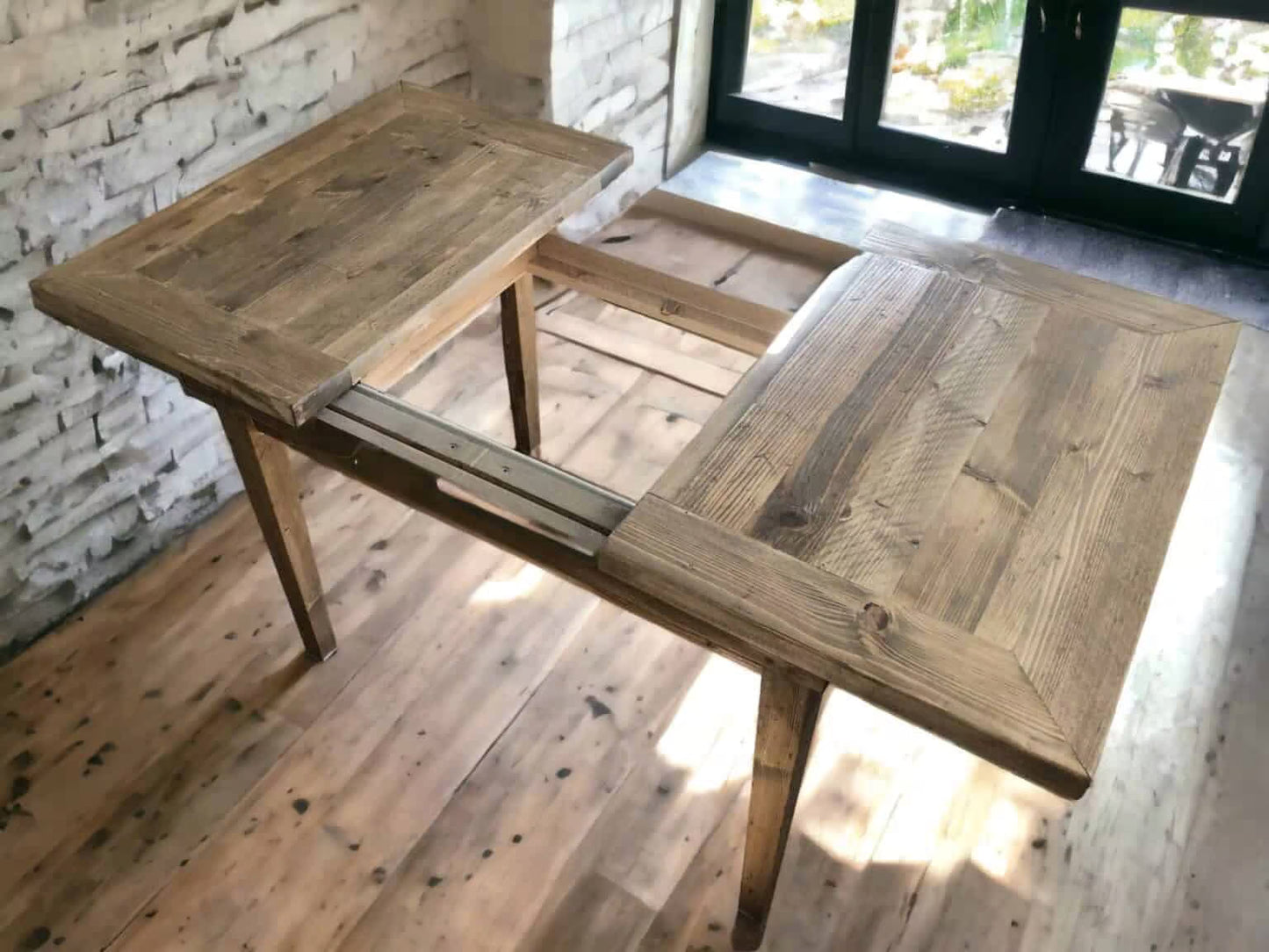THE MITRE - Reclaimed Wood Dining Table