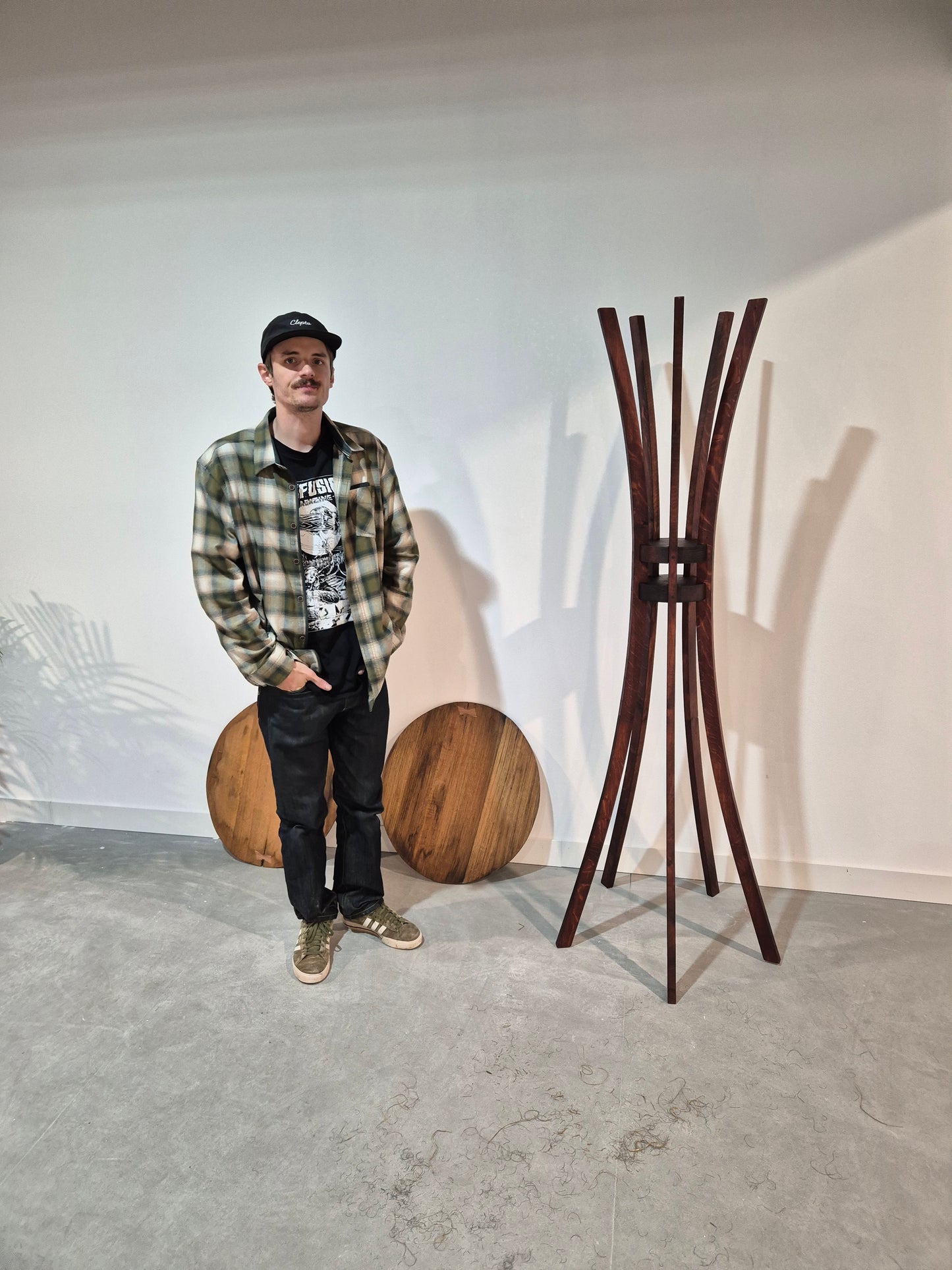 'Gyavira' - Natural Coat Stand