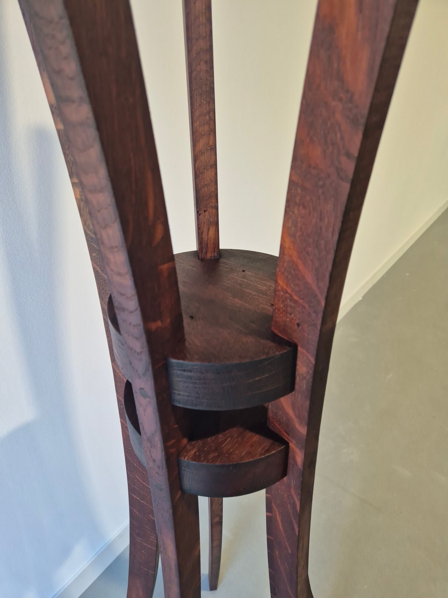 'Gyavira' - Dark Brown Coat Stand