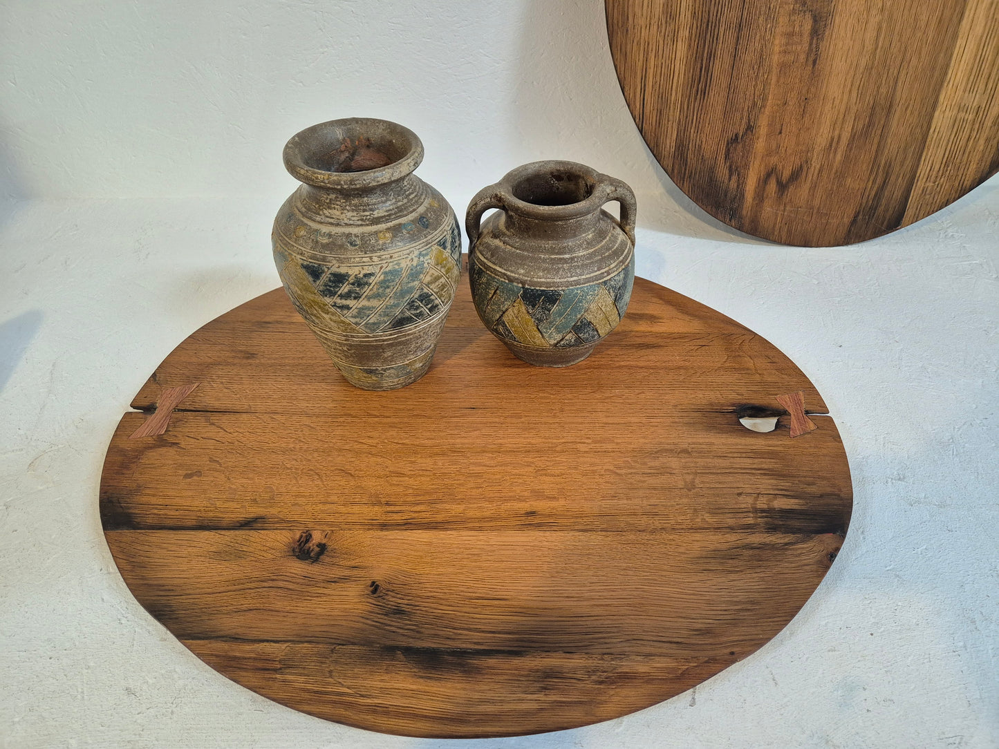 Remich Extra Large Serving Platter - Reclaimed Wine Barrel