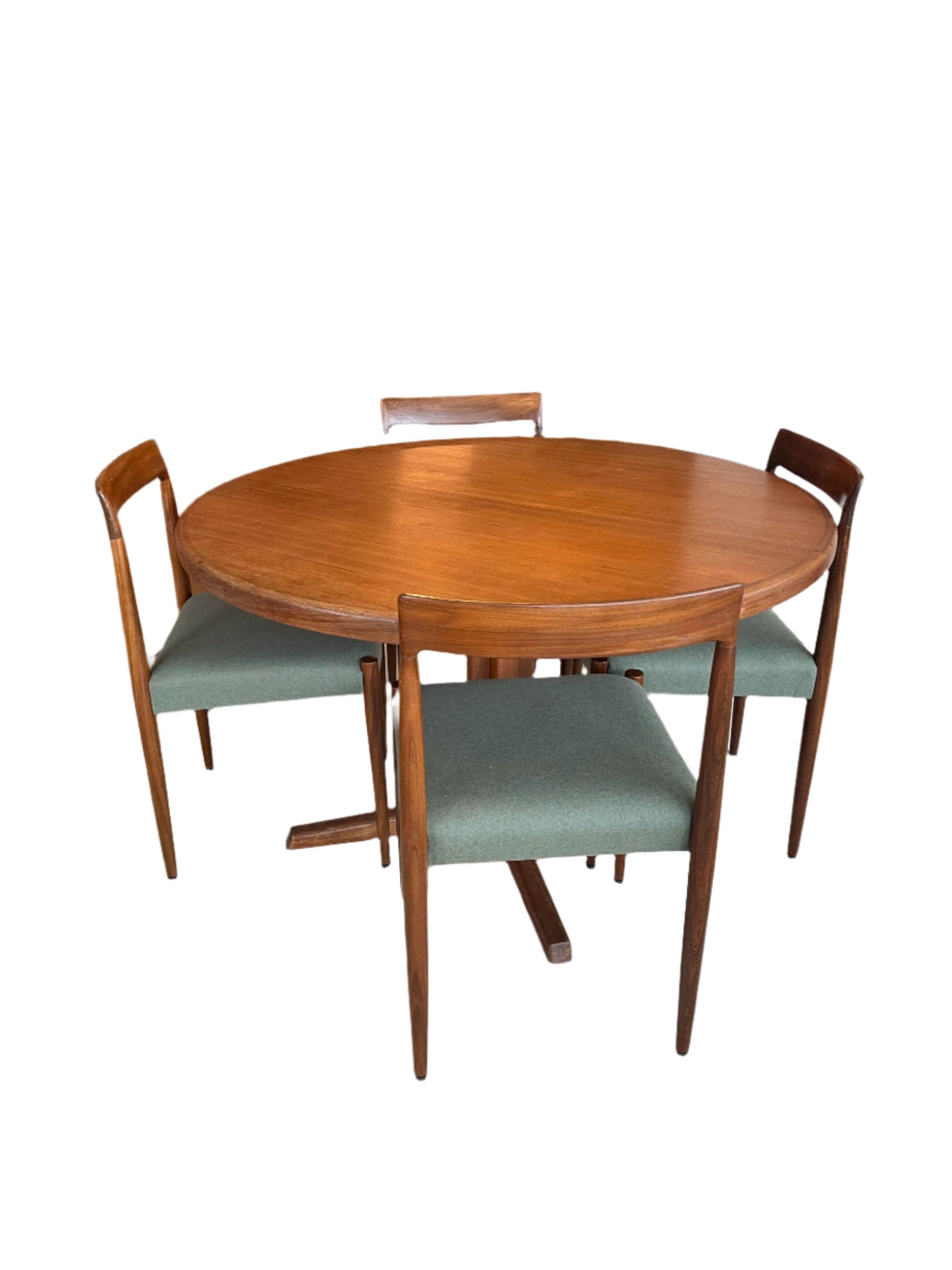 'Itzig' Mid-century Modern Dining Chair - Mist Grey - Price on Request
