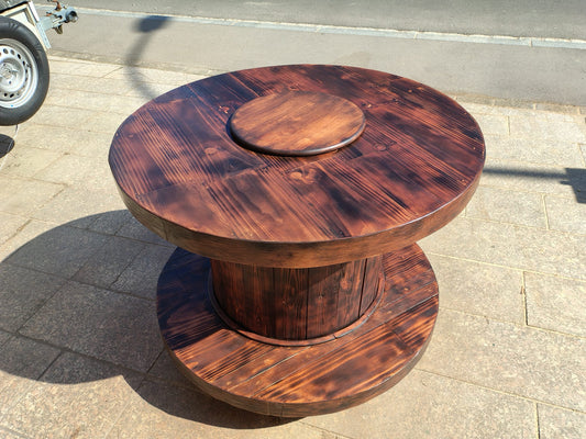 "Kettenbach" - Patio Garden Table with BBQ Grille