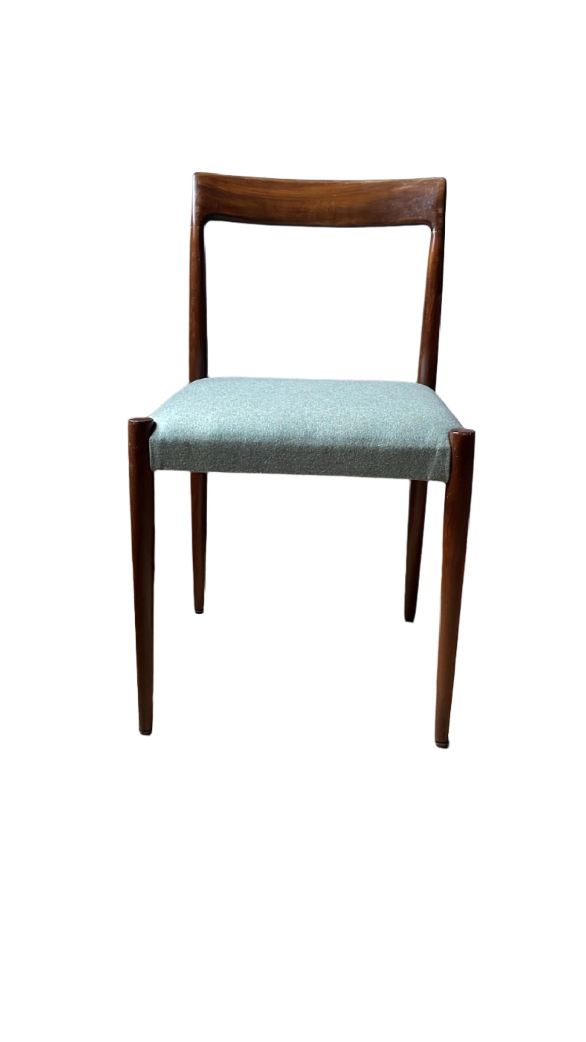 'Itzig' Mid-century Modern Dining Chair - Mist Grey - Price on Request